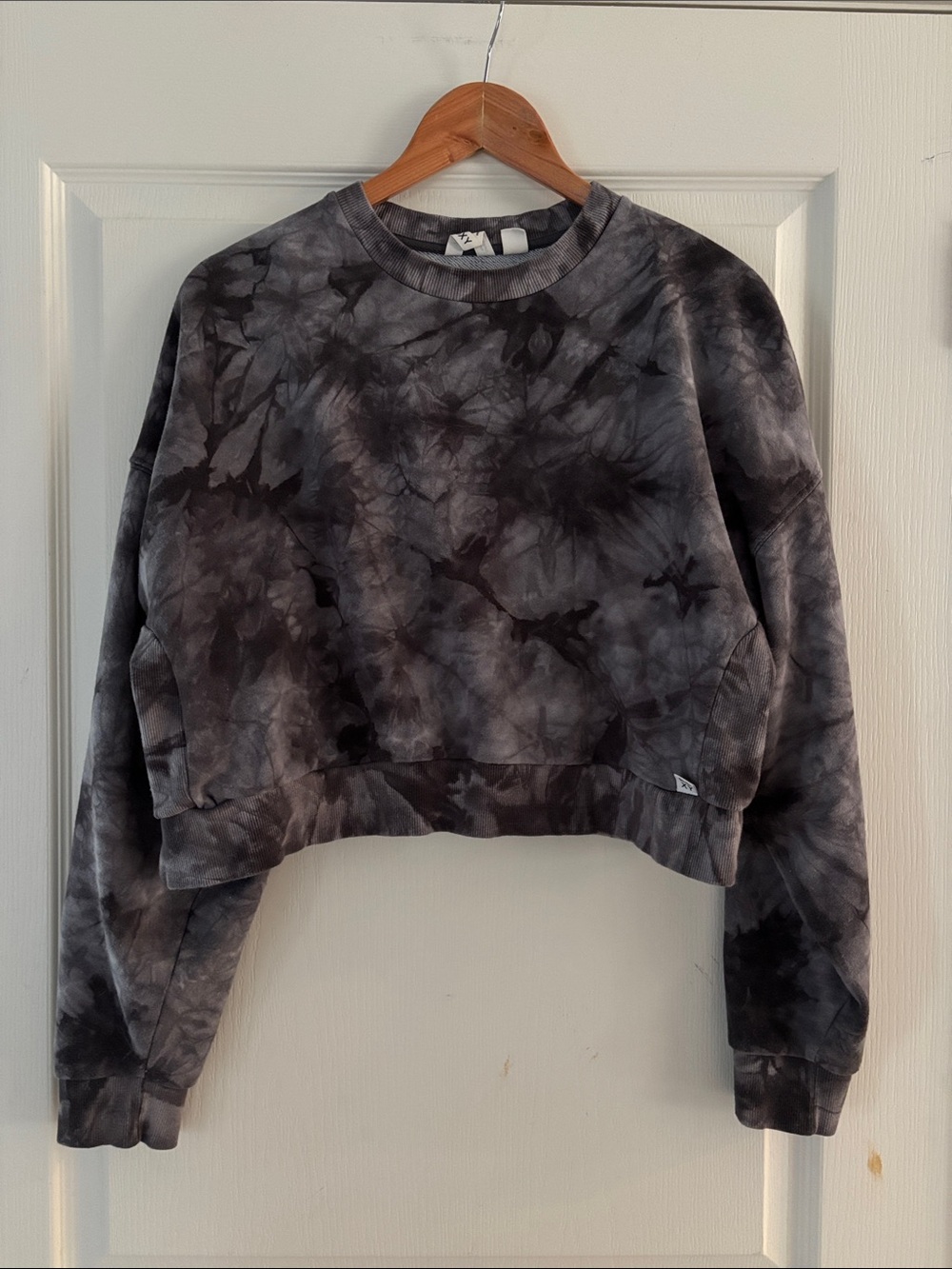 Roxy Cropped Tie-Dye Sweatshirt